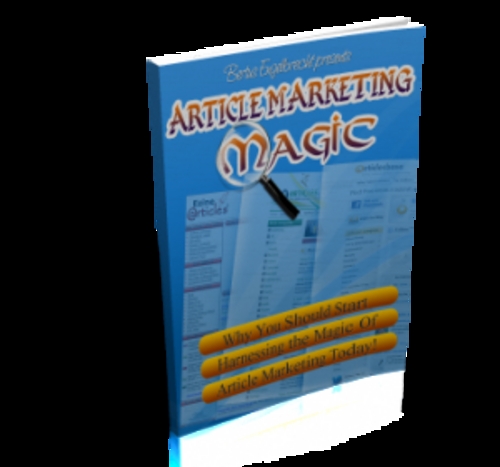 Product picture Download Article Marketing Magic (With PLR)