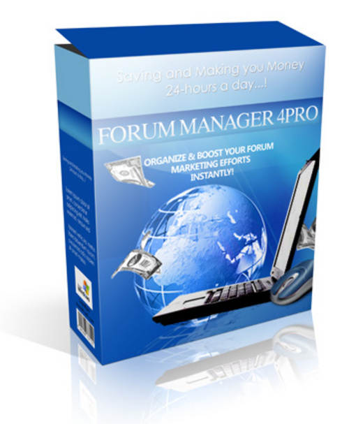 Product picture Download ForumManager4Pro -Boost Your Forum Marketing Effort