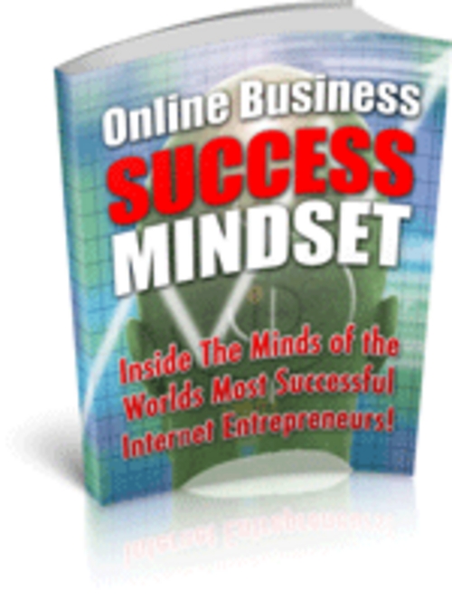 Product picture Online Success Business Mindset Ebook PLR