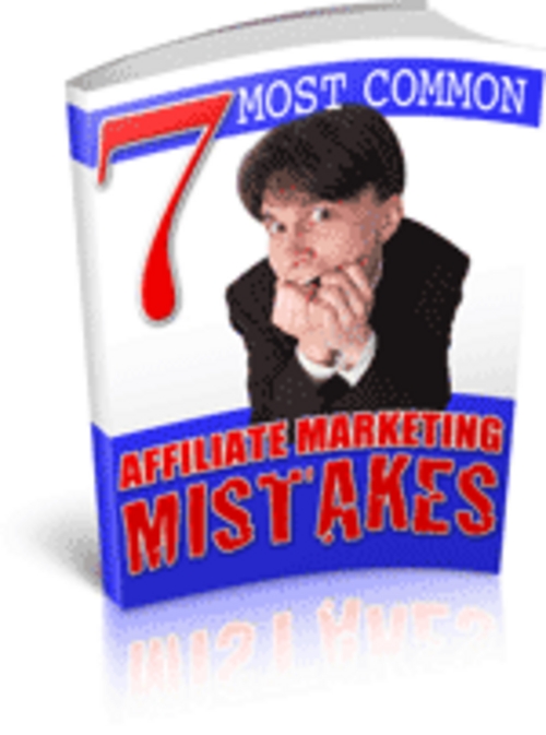 Product picture The 7 Most Common Affiliate Marketing Mistakes Made Ebook PL