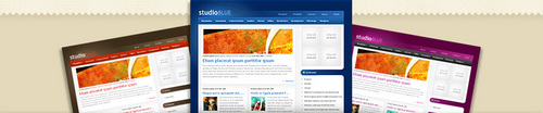 Product picture Download StudioBlue WordPress Theme