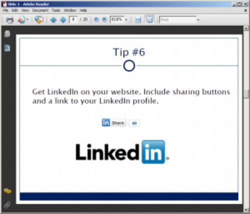 Product picture LinkedIn for Business Tips