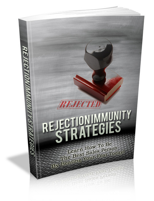 Product picture Rejection Immunity Strategies Ebook With PLR