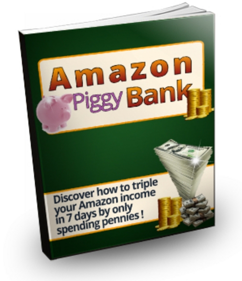 Product picture Amazon Piggy Bank - Immediate Cash With Amazon-Kindle