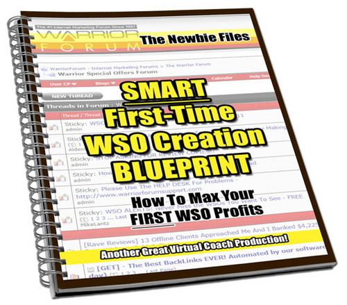 Product picture Download SMART First-Time WSO Creation BLUEPRINT