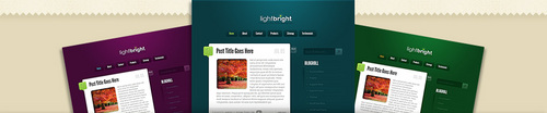 Product picture Download LightBright WordPress Theme