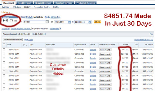 Product picture MAKE $4651.74 IN 30 DAYS AND BUILT A BUSINESS THAT GENERATES