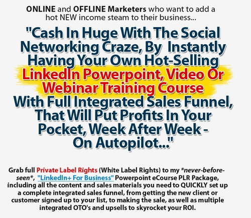 Product picture LinkedIn For Business Sales Funnel