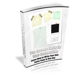 Product picture The Speedy Guide to Web Copywriting